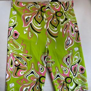 Emilio Pucci Africana Print Biker Shorts